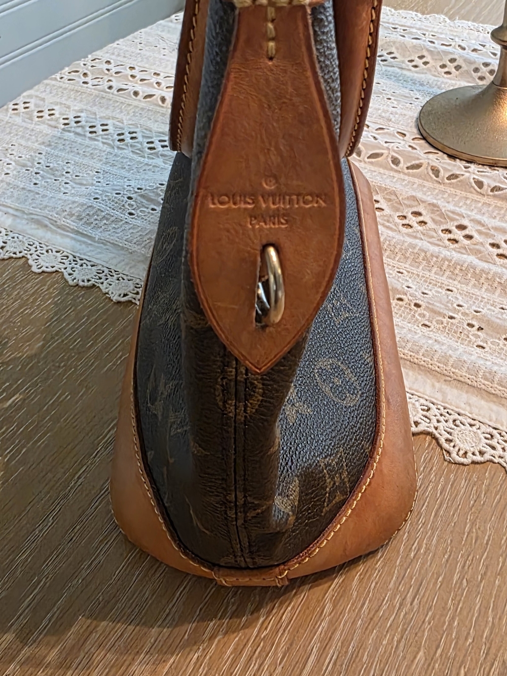 Louis Vuitton Brown Monogram Lockit PM Bag - Picture 4 of 13